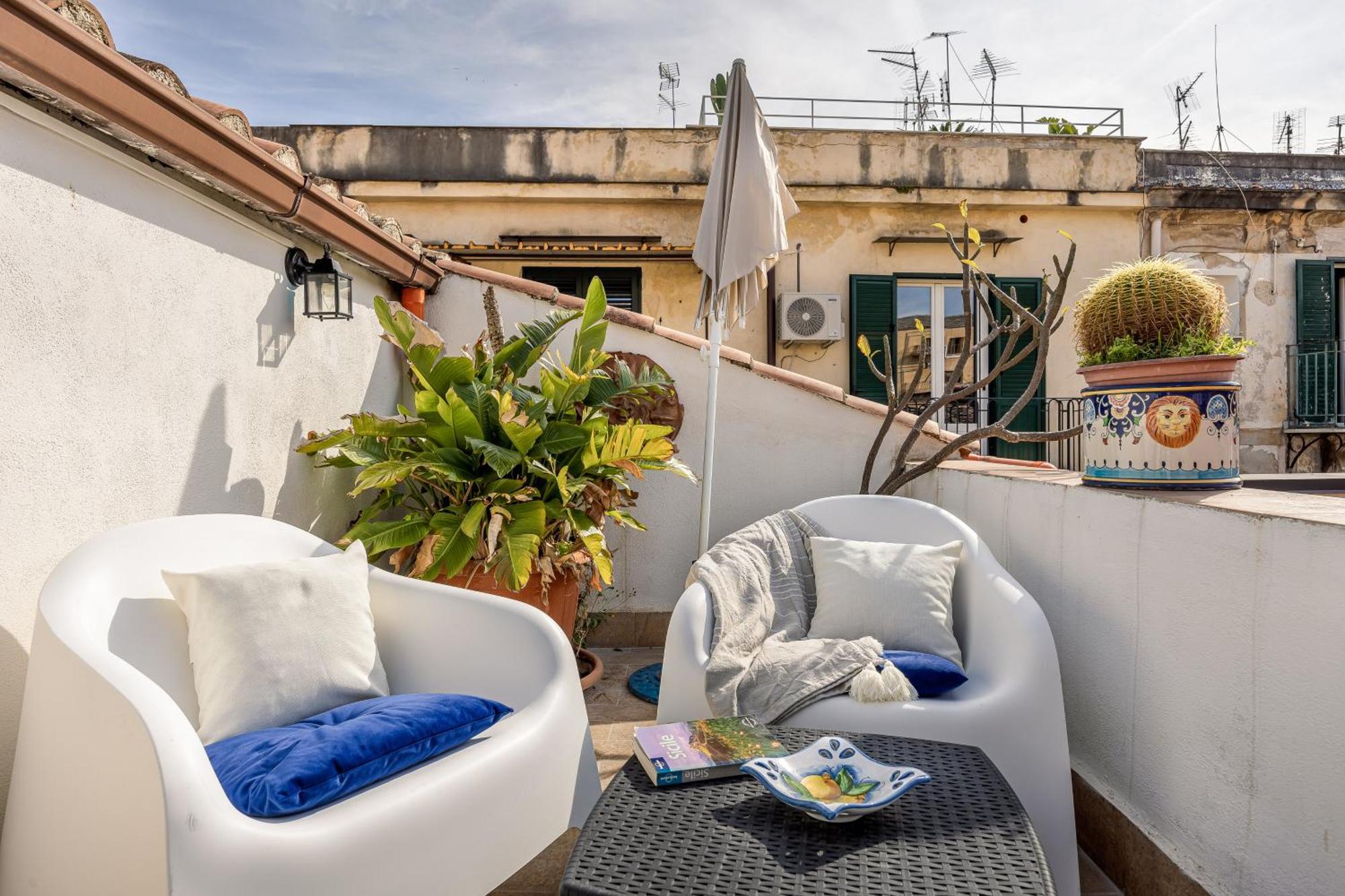 Sofia'S Apt Loft Incantevole Con Terrazza Privata باليرمو المظهر الخارجي الصورة