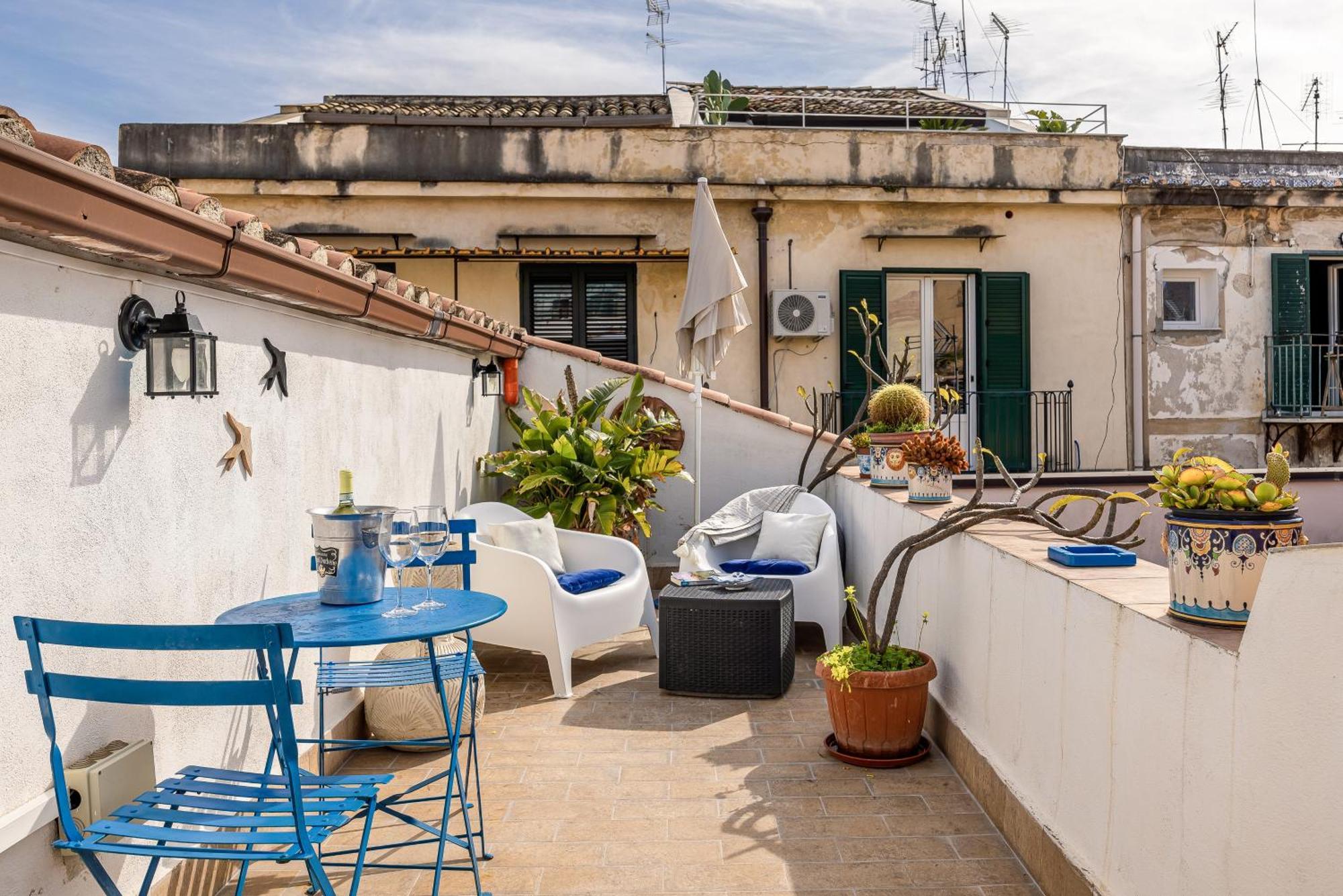 Sofia'S Apt Loft Incantevole Con Terrazza Privata باليرمو المظهر الخارجي الصورة